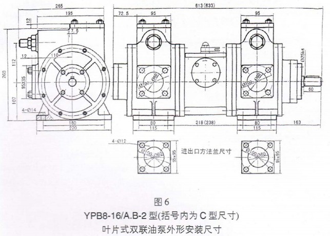 D6 YPB8-16/A.B-2(̖(ho)(ni)C ͳߴ)~Ƭʽp(lin)ͱΰbߴ